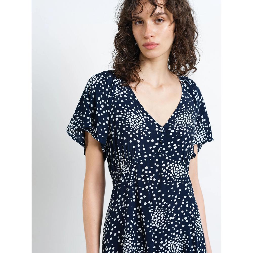 French Connection Thea Lizzie Midi Tea Dress
